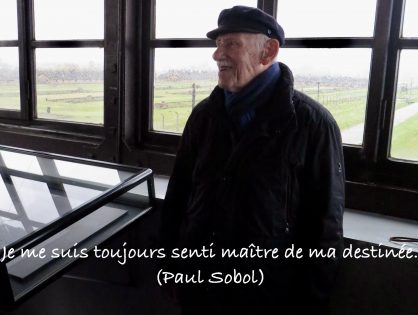 En mémoire de Monsieur Paul Sobol, rescapé d'Auschwitz