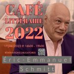 Café littéraire 2022 / Éric-Emmanuel Schmitt